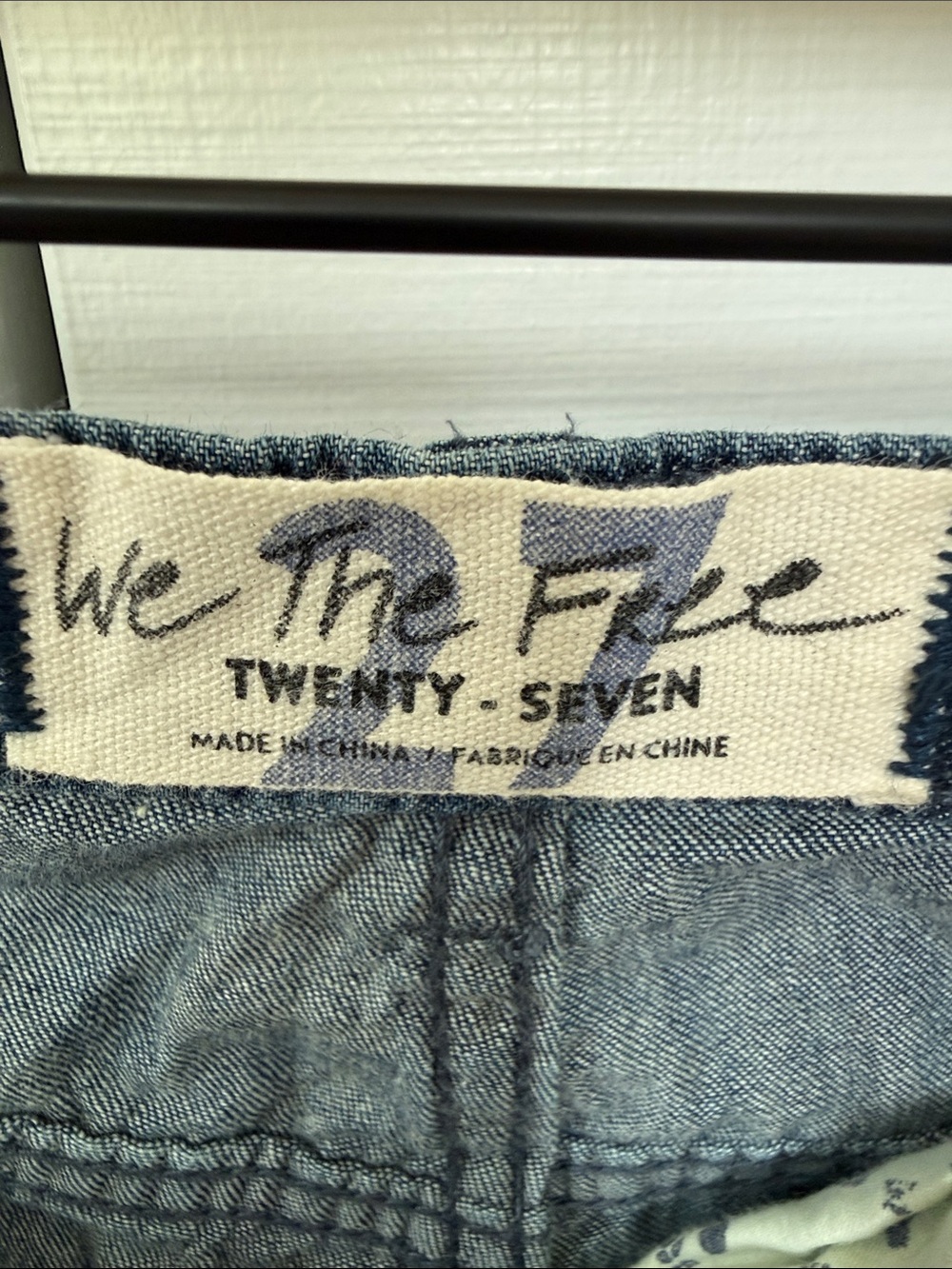 We The Free Flared Wide-Leg Jeans in Medium Blue Denim - Picture 3 of 4
